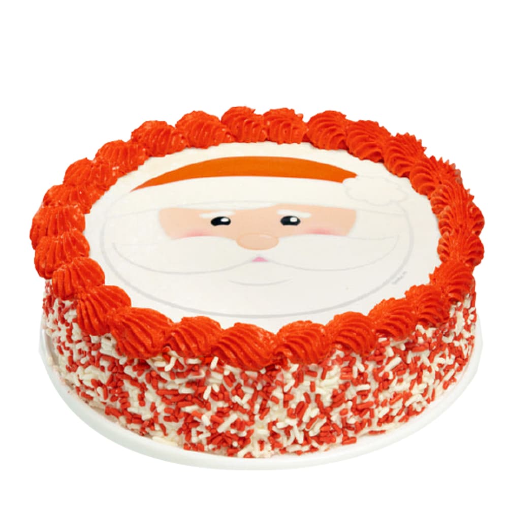 Red velvet Santa Cake