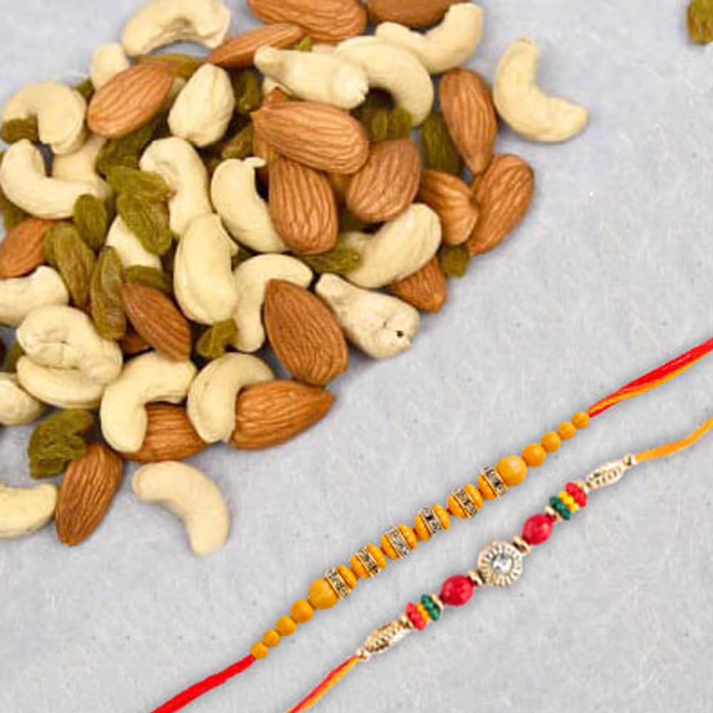 Mixed Dry fruits with Rakhi