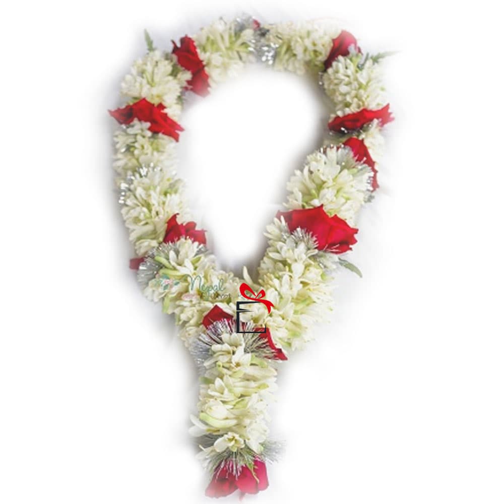 Rajni and Roses Garland