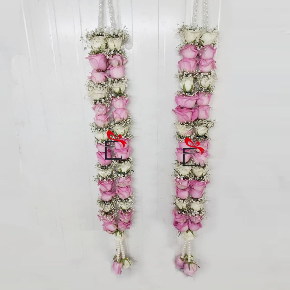 Roses Garland Pair