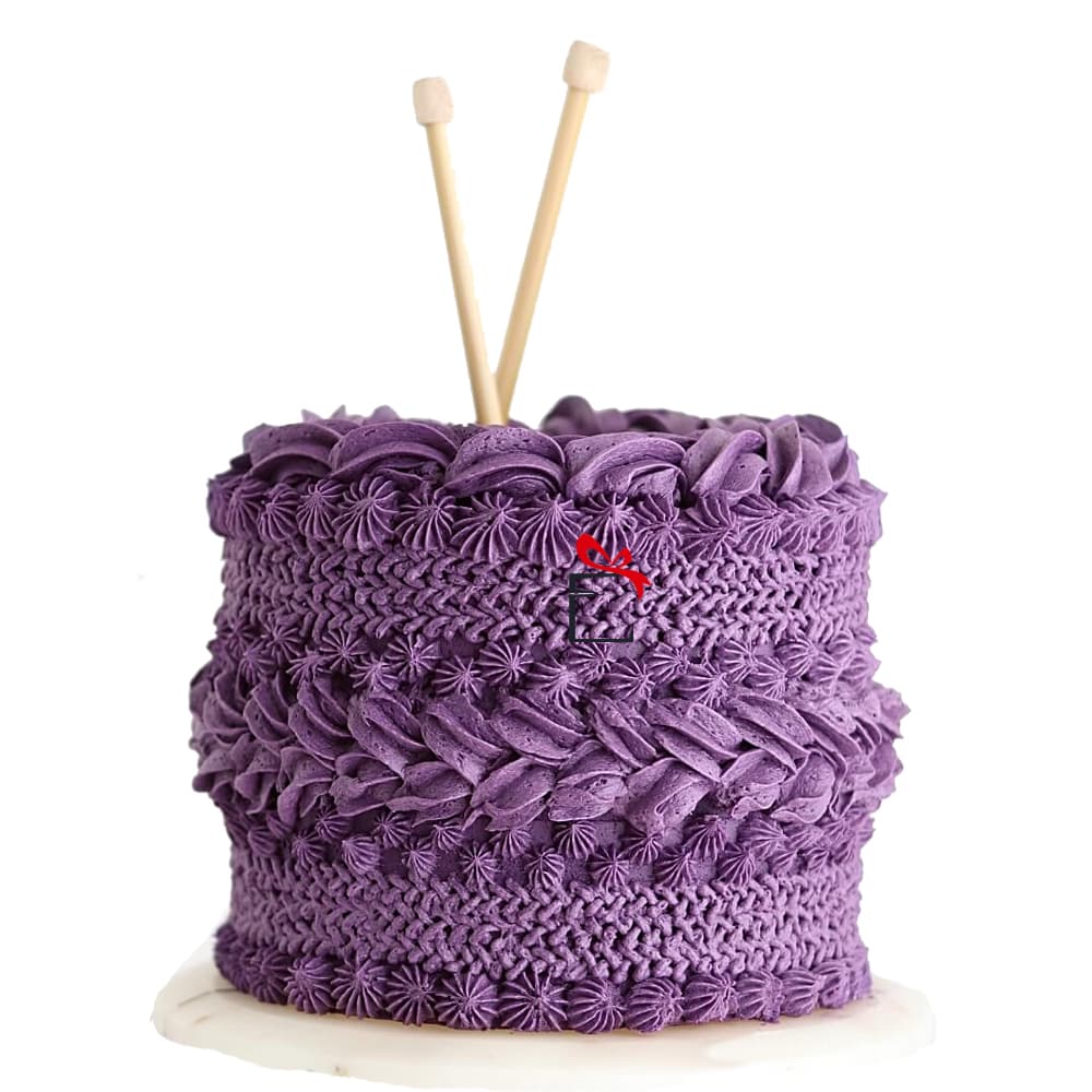 Woolen Mafler Cream cake