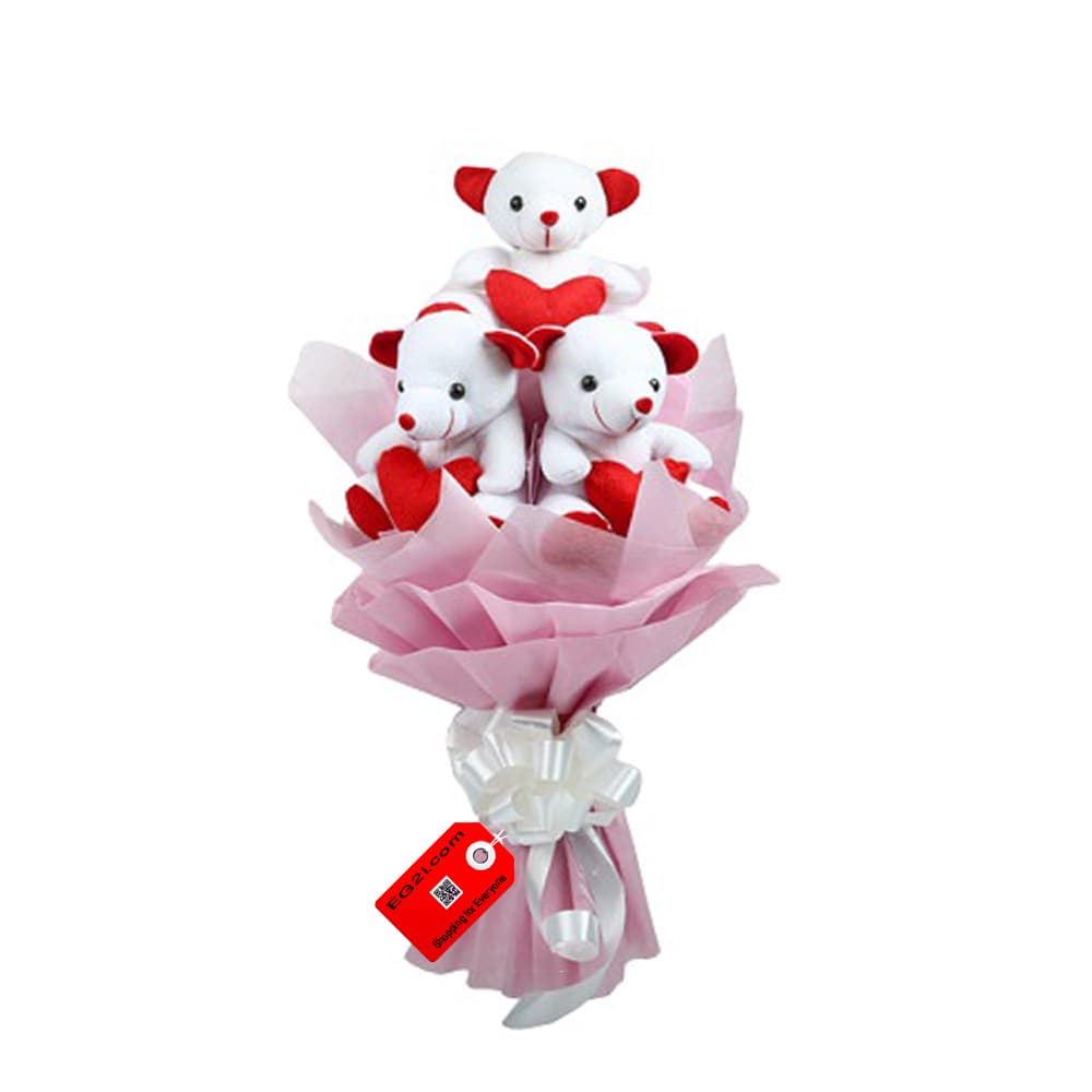 Three Softy in a Boquet