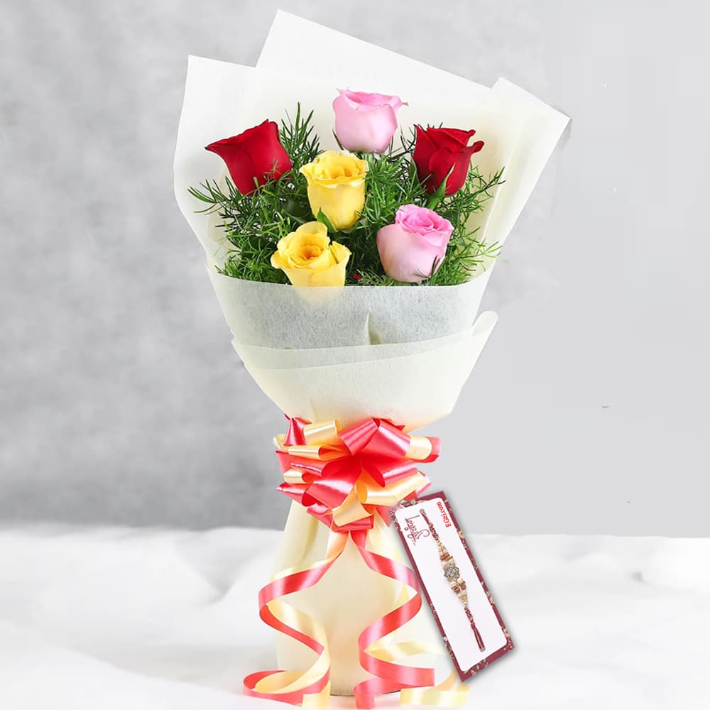 Rosy Rakhi Bond