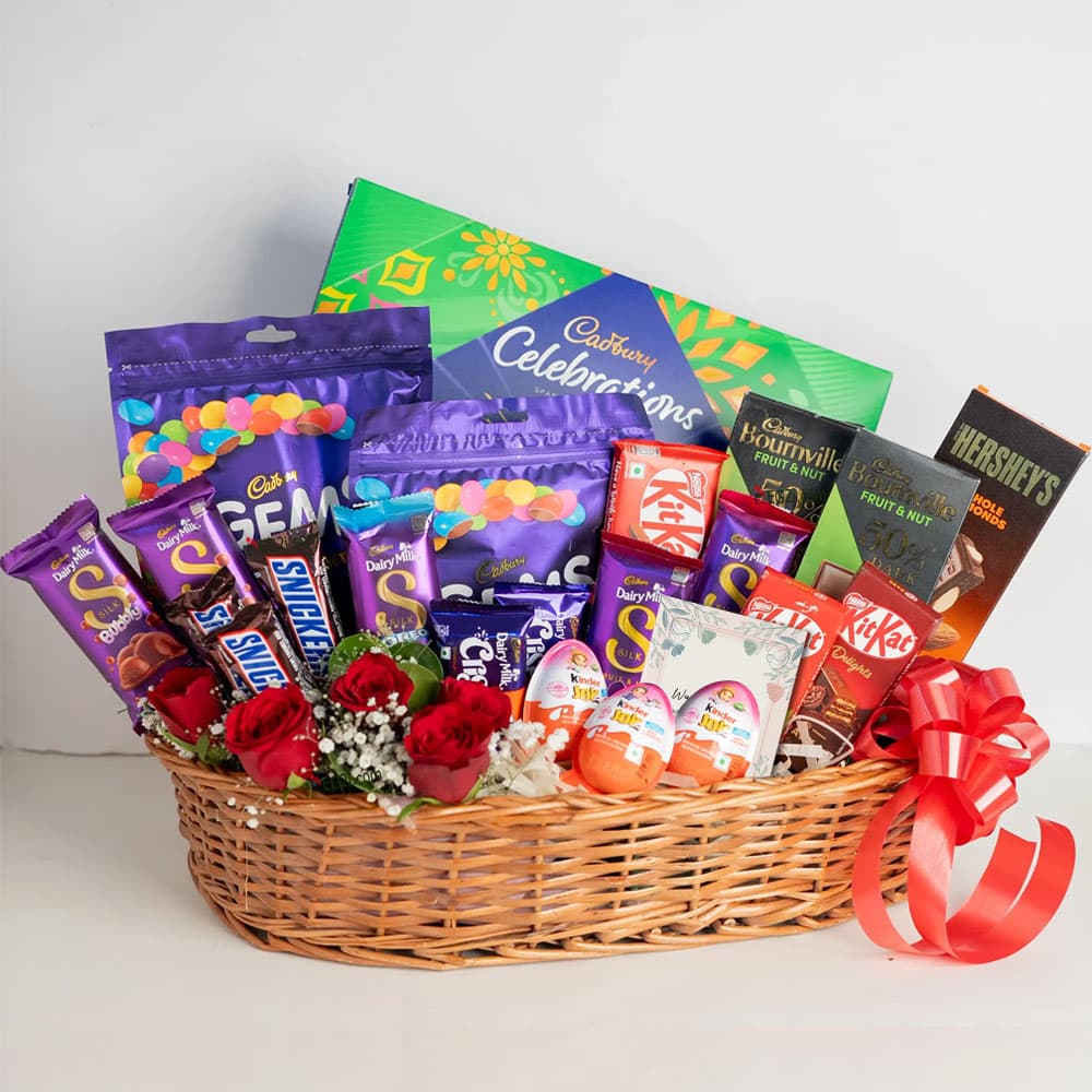 Roses with Premium Chocolates