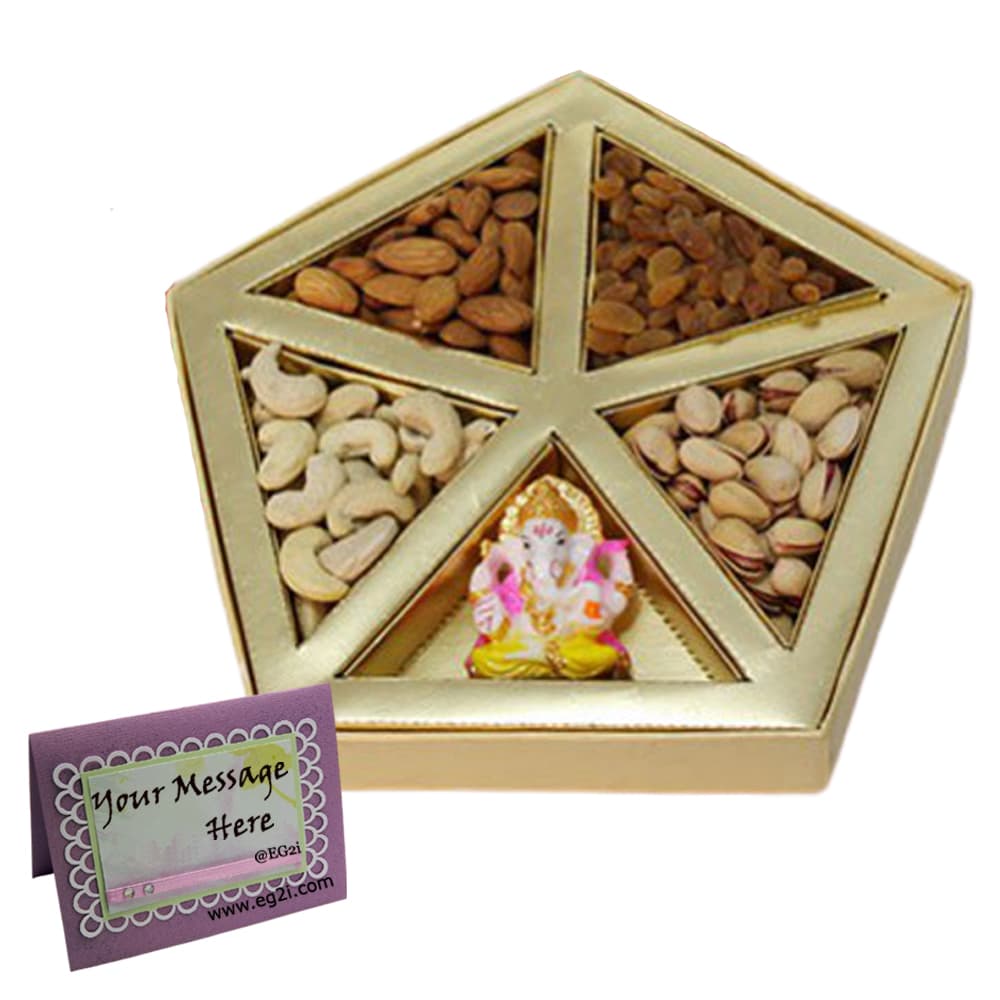 Mixed dry Fruits with Ganesh ji