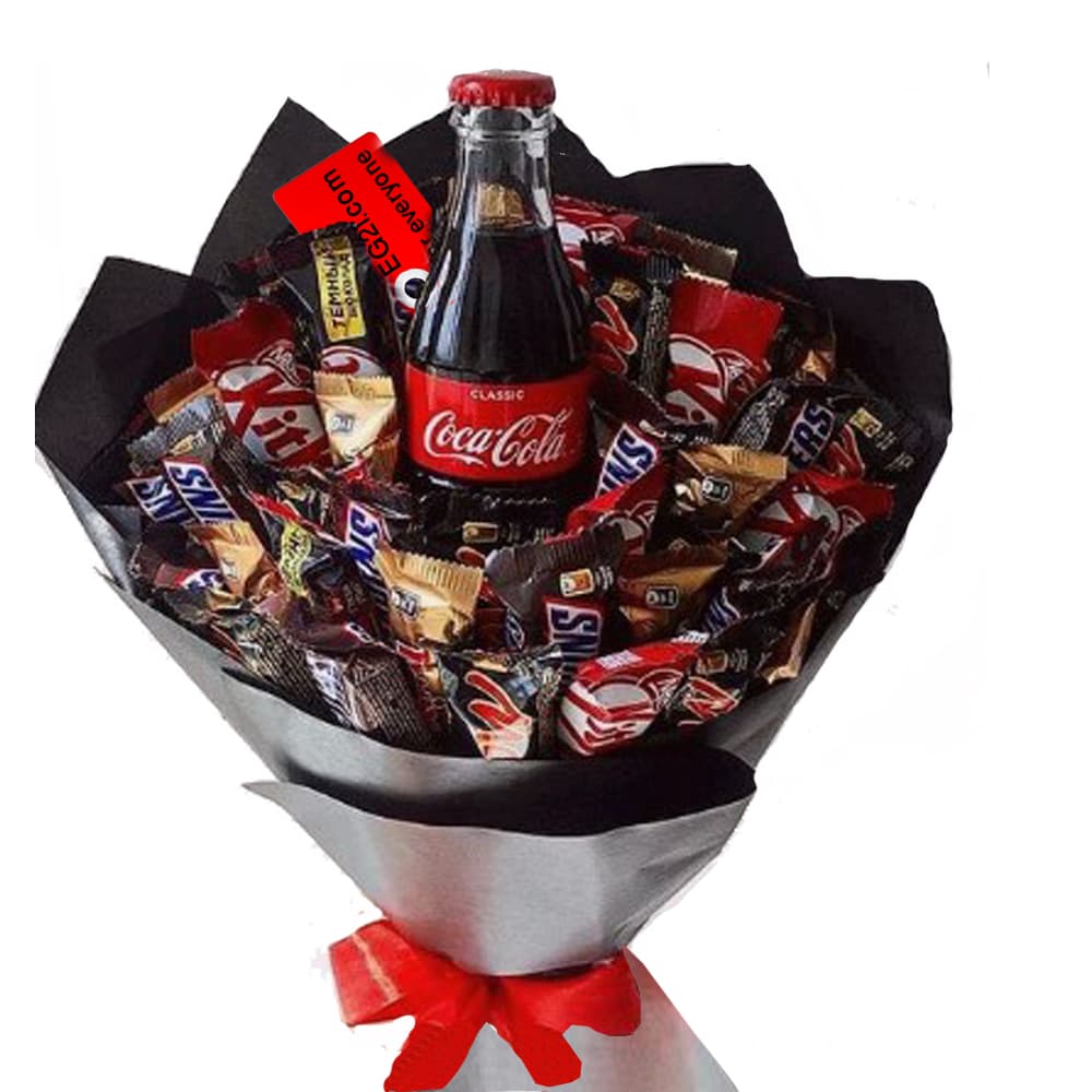 Coco cola with Mixed chocolate Boquet
