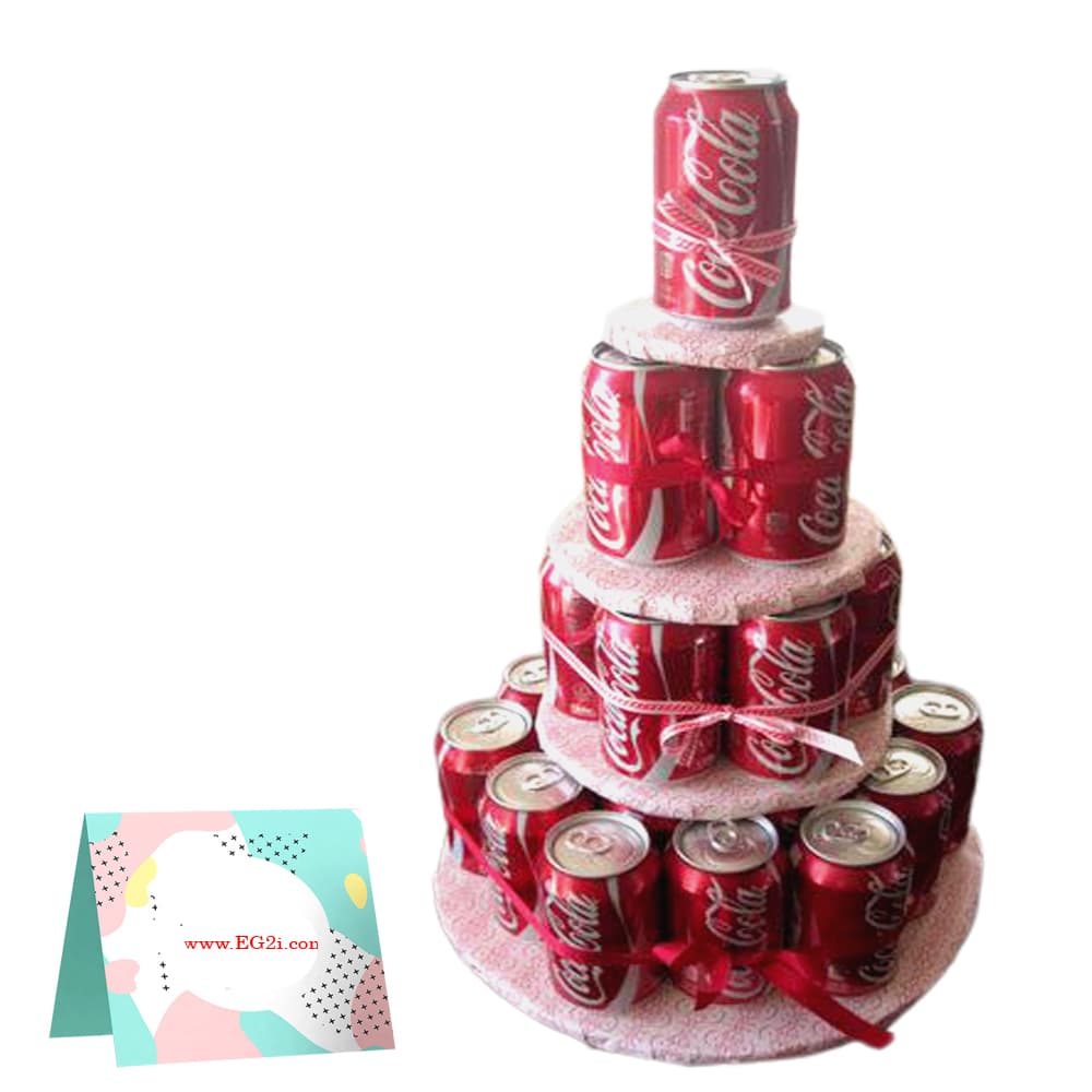 Coco Cola Cake Arrangement