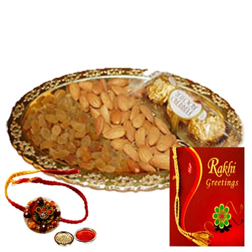 Dry fruits n Rocher with Rakhi