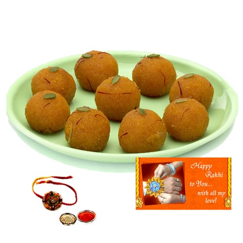 Laddu With Rakhi